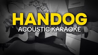 Handog  Florante Acoustic Karaoke [upl. by Adnilim]