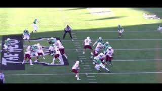 Marshall EDGE Mike Green sack vs ULM W10 2024 [upl. by Wilburt]