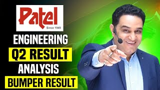 Patel Engineering Q2 Result Analysis  Bumper Result  realscalpervipul [upl. by Fowle]