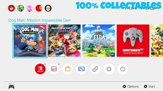 Dog Man Mission Impawsible FULL Game Demo 100 Collectables Nintendo Switch Gameplay [upl. by Henrique]