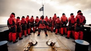 Harlem Shake in Antarctica  quotShackleton Shakequot Sea Shepherd Style [upl. by Akirahc48]