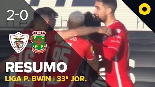 Resumo Santa Clara 20 Paços de Ferreira  Liga Portugal bwin  SPORT TV [upl. by Dolphin]