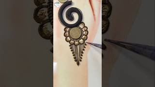 Beautiful trick mehndi design using mortin mehndi design videos new shorts youtubeshorts [upl. by Erena]