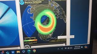 Severe G4 Geomagnetic StormSeptember 16th 2024 1023 pm [upl. by Chapman]