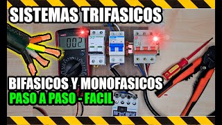 ⚡️Calculo y Medición de Sistemas Electricos Trifasicos Bifasicos y Monofasicos 👷🏻 [upl. by Leinod852]