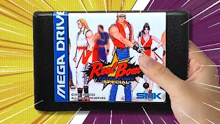 UN JUEGO DE NEO GEO SE TRASPASA A SEGA GENESIS Real Bout Fatal Fury Special Adelanto  info [upl. by Atena75]