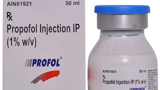 Basic Anesthesia Drugs  PROPOFOL [upl. by Ttegdirb468]