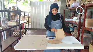 Bio composit pelepah pisang Agrominafiber [upl. by Nylia]