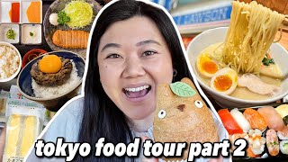 What to Eat in TOKYO Japan Food Tour Part 2 2024 [upl. by Forkey211]