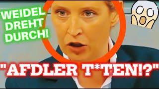 💥 NICHT ZU GLAUBEN SCHAU DIR DAS AN WEIDEL IM BUNDESTAG I PolitikShortsGER politik [upl. by Benson]