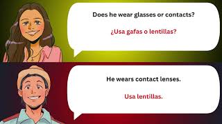 Aprende Inglés Cómo Describir Personas en Conversaciones Simples [upl. by Raphaela]