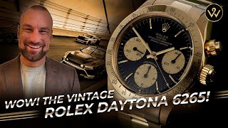 WE ARE IN VINTAGE HEAVEN The Classic Rolex Daytona 6265  Official LUXURY Watches [upl. by Llebana498]