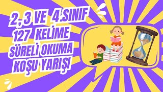 23 ve 4 Sınıf Seviyelerine Uygun Süreli OkumaKoşu Yarışı Metni [upl. by Solley]