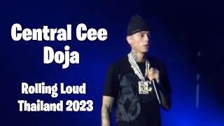 Central Cee  Doja Live in Rolling Loud Thailand 2023 Video shoot by GALAXIA [upl. by Aniretak396]