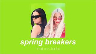 charli xcx kesha  spring breakers slowed amp reverb [upl. by Reffotsirhc]