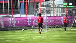 FC Bayern München Impressionen vom Training am 17042014 Teil 2 [upl. by Siradal43]