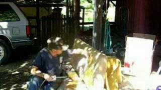 23 Redneck Upholstery Repair 1985 Chevy Silverado Half Ton Pickup Truck [upl. by Adiesirb]