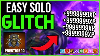 NEW SOLO UNLIMITED XP GLITCH AFTER PATCH UPDATED BO6 EASY BEST XP  RANK DO ASAP ZOMBIES GLITCH [upl. by Quennie]