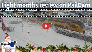 Eight Months Review with Highlights on RailCam 36 [upl. by Steck]