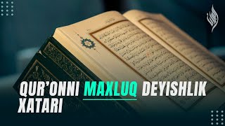 Quronni mahluq deyishlik xatari  Ustoz Jamoliddin Asadulloh [upl. by Asillim]