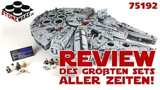 UCS Millennium Falcon Review Größtes LEGO Set aller Zeiten [upl. by Zsa Zsa467]