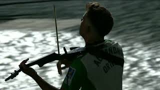 Real Betis Wonderful Violinist Before Match [upl. by Assertal]