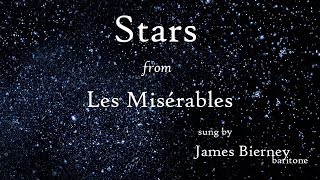 Stars from Les Misérables sung by James Bierney [upl. by Alan]