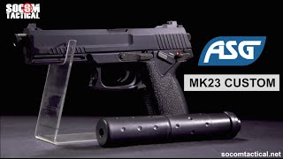 ASG MK23 Custom  Socom Tactical [upl. by Topping]