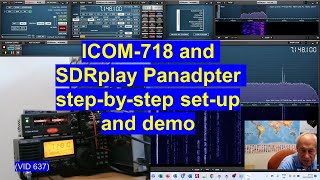 Setting up an SDR panadapter for the first time [upl. by Yl385]