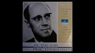 Granados quotAndaluzaquot Rostropovich 1956 [upl. by Gerik103]