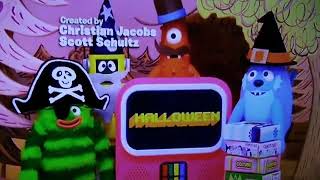 Yo Gabba Gabba Halloween title cardHalloween Special [upl. by Patric744]