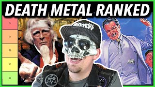 DEATH METAL 3rd Albums RANKED Cannibal Corpse Six Feet Under etc [upl. by Elocan]