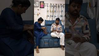 Try this trick 😅🤣😂 deepasathishdiaries sathishdeepa deepasathishcomedy shorts [upl. by Billye161]