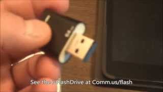 Photofast iFlashDrive Review  Removable Storage for iOS Devices [upl. by Lydell]