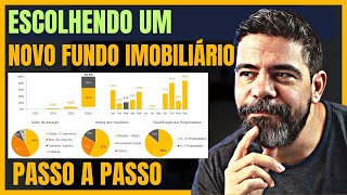 ESCOLHENDO NOVO FUNDO IMOBILIÁRIO COM VOCÊ PASSO A PASSO QUAL O MELHOR PARA COMPRAR [upl. by Elaina]