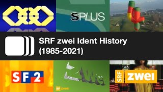 SRF zwei Ident History 19852021 [upl. by Neyr]