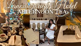 Afternoon tea at The Lanesborough Hotel ☕️ Queen Charlotte  Where to have afternoon tea series [upl. by Campball]