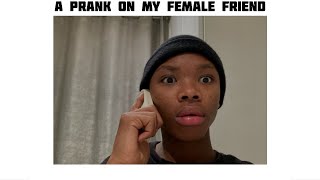 Telling My Female Friend That I Like Her  PRANK [upl. by Lockwood39]