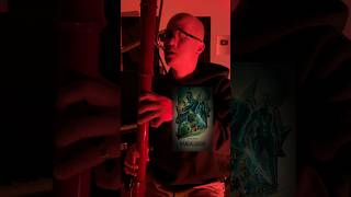 The Mandalorian Theme on a GIGANTIC recorder themandalorian starwars [upl. by Adorl]