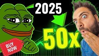 Pepe Coin Price Prediction Buy Now Before the 2025 Bull Run [upl. by Matelda]