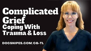 Complicated Grief Healing  Coping with Trauma and Loss [upl. by Anu485]