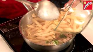 Penne with Yummiez Chicken recipe by Chef Vicky Ratnani [upl. by Refinne]