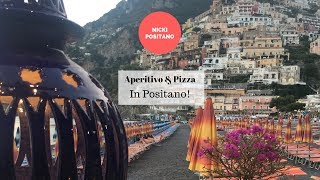 Aperitivo and Pizza in Positano [upl. by Iohk]