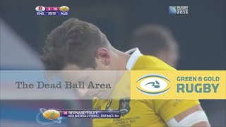 Anatomy of a Try  Bernard Foley vs England World Cup Pool A October 2015 [upl. by Kramer375]