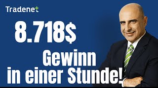 Erfolg im Day Trading  8718 in nicht mal einer Stunde [upl. by Aicemak804]