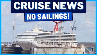 CRUISE NEWS Four Carnival Ships Out for Dry Dock Unrest at Port MSC Expands From Florida amp MORE [upl. by Plafker]