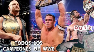 MENCIONANDO A TODOS LOS CAMPEONES DE WWE EN LA HISTORIA  MooX Balor [upl. by Leatrice18]