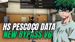 SAIU🇧🇷 HS PESCOÇO VIP V6 NA PASTA DATA HEADTRICK ANT BAN XIT ANDROID ATUALIZADO 90 HS FF NORMAL [upl. by Annohsal811]