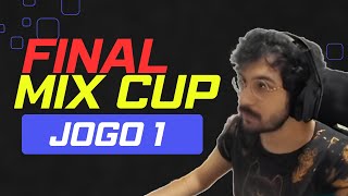 REVOLTA ASSISTE O JOGO 1 DA FINAL DA MIX CUP  Cortes do Revolta [upl. by Christenson]