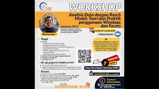 Workshop Analisis Data dengan Rasch Model Hari Ke2 [upl. by Isleen]